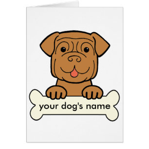 Personalized Dogue de Bordeaux