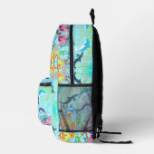 Personalized Dolphin Ocean Life Kids Backpack Name Bedruckter Rucksack (Rechts)