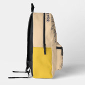 Personalized Doodle Space Planets Back to School Bedruckter Rucksack (Links)