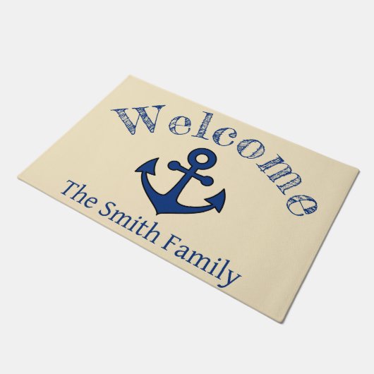 Personalized doormat fußmatte (Schrägansicht)
