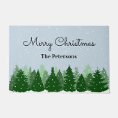 Personalized Doormat Merry Christmas Fußmatte (Vorderseite)