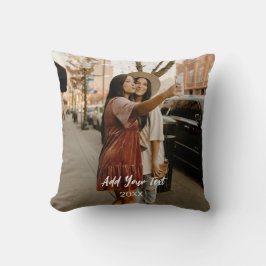 Personalized Double-Sided Two Photos Kissen