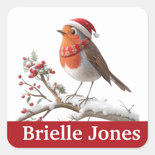 Personalized dragon stickers colorful (Vorderseite)