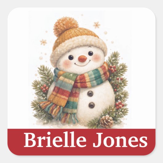 Personalized dragon stickers colorful (Vorderseite)