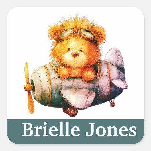 Personalized dragon stickers colorful (Vorderseite)