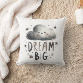 Personalized Dream Big - Custom Name & Birth Stats Kissen (Decke)