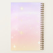 Personalized Dream Journal Notebook Soft Pastel Notizblock (Rückseite)