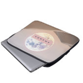 Personalized Dreamy Full Moon Over Desert Laptopschutzhülle (Vorne Knopf)