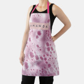 Personalized Dreamy Pastel Pink Bubble  Schürze (InSitu)