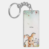 Personalized Easter Acrylic Keychain Double Sided Schlüsselanhänger (Vorderseite links)