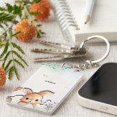 Personalized Easter Acrylic Keychain Double Sided Schlüsselanhänger (Vorderseite rechts)