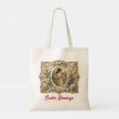Personalized Easter Blessings Tote Bag Tragetasche (Rückseite)