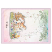 Personalized Easter Brunch  Tablecloth Tischdecke (Vorderseite (Horizontal))