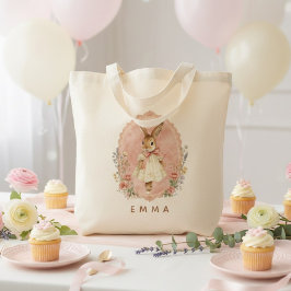 Personalized Easter Bunny Custom Tragetasche