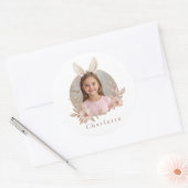 Personalized Easter Bunny Photo Stickers for Kids (Umschlag)