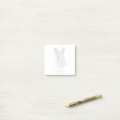 Personalized Easter Bunny Post-it Notes  Klebezettel (Auf Schreibtisch)