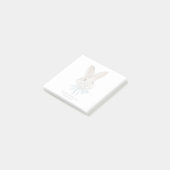 Personalized Easter Bunny Post-it Notes  Klebezettel (angewinkelt)