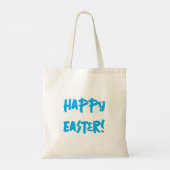 Personalized Easter Bunny Skateboard Tote Bag Tragetasche (Rückseite)