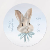 Personalized Easter Bunny Sticker (Design 1)