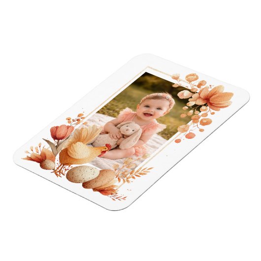 Personalized Easter Photo Keepsake Magnet (Linke Seite)