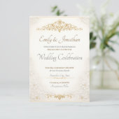 Personalized Editable Wedding Enclosure Cards Begleitkarte (Stehend Vorderseite)