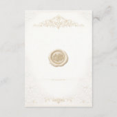 Personalized Editable Wedding Enclosure Cards Begleitkarte (Rückseite)