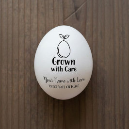 Personalized Egg Stamp – Custom Chicken Egg Stamp  Gummistempel