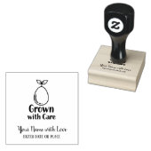 Personalized Egg Stamp – Custom Chicken Egg Stamp  Gummistempel (Stempel)