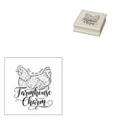 Personalized egg stamp, personalized fresh egg  Gummistempel (Stempel)