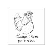 Personalized egg stamp, personalized fresh egg gummistempel (Prägung)
