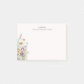  Personalized Elegant Boho Chic Post-it Klebezettel (Vorderseite)
