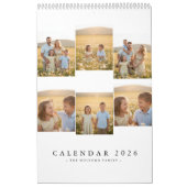 Personalized Elegant Family Memories Wall Calendar Kalender (Titelbild)