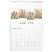 Personalized Elegant Family Memories Wall Calendar Kalender (Jan 2026)