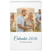 Personalized Elegant Family Memories Wall Calendar Kalender (Titelbild)