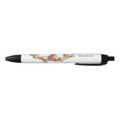 Personalized Elegant Floral Name Pen Kugelschreiber (Unterseite)