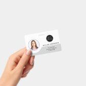 Personalized Employee Foto ID Company Security Ba Ausweis (Handheld)