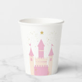 Personalized Enchanted Castle Glass | "Princess Pa Pappbecher (Rückseite)