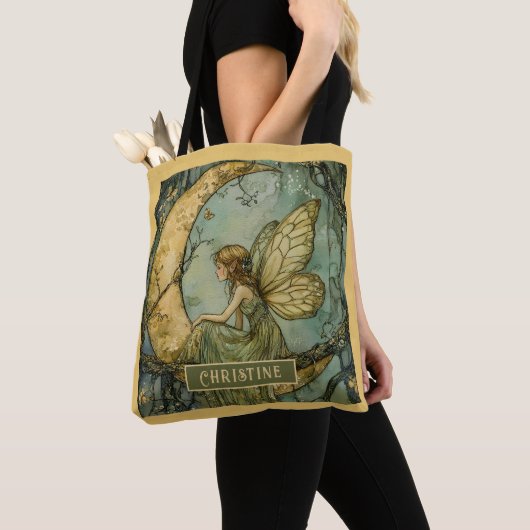 Personalized Enchanted Fairy And Crescent Moon Tasche (Von Nahem)