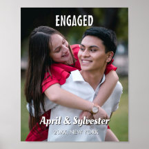 Personalized Engagement Photo