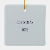 Personalized English Springer Spaniel Ornament (Rückseite)