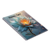 Personalized Ethereal Flower Note Book Notizblock (Rechte Seite)