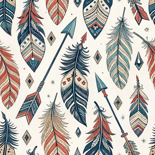 Personalized Ethnic Towel Chic Native Kitchen Art Geschirrtuch