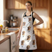 Personalized Face and Name Apron, Custom Photo Schürze