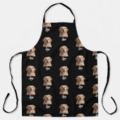 Personalized Face and Name Apron, Custom Photo Schürze (Vorderseite)
