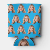 Personalized Face Birthday Favors Bachelor Party Dosenkühler (Vorderseite)