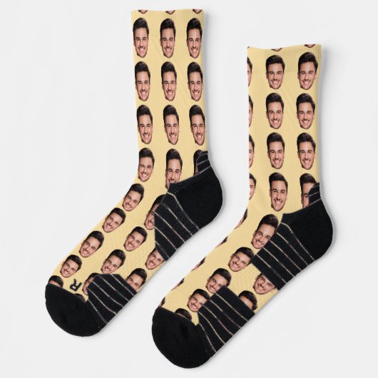 Personalized Face Gift  Socken (Links)