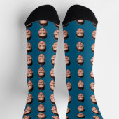 Personalized Face Photo Socks Socken (Oben)