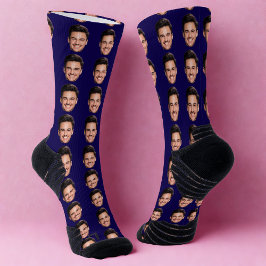 Personalized Face Photo Socks, Upload Your Picture Socken