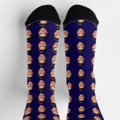 Personalized Face Photo Socks, Upload Your Picture Socken (Oben)