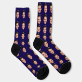 Personalized Face Photo Socks, Upload Your Picture Socken (Rechts)